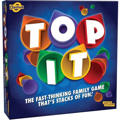 Cheatwell Games Top It - Fast-Paced Card Game for Fun Cheatwell Games Top It - Fast-Paced Card Game for Fun