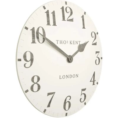 Thomas Kent 50cm Arabic Wall Clock - Limestone Thomas Kent 50cm Arabic Wall Clock - Limestone