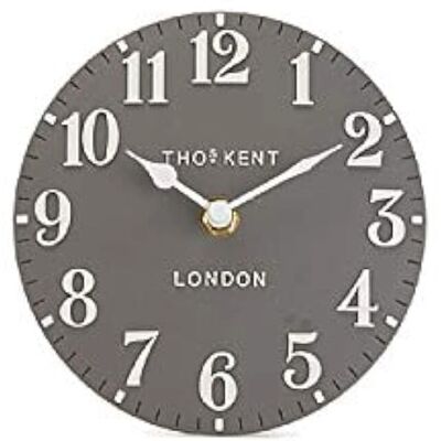 Thomas Kent Arabic Dolphin - 6 Inch - Vintage Clock Thomas Kent Arabic Dolphin - 6 Inch - Vintage Clock