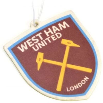 West Ham United - Crest - Official - Long-Lasting - Air Freshener West Ham United - Crest - Official - Long-Lasting - Air Freshener