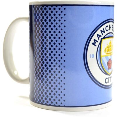Hrnek Manchester City FC - Keramická šálek s klubovým erbem Hrnek Manchester City FC - Keramická šálek s klubovým erbem