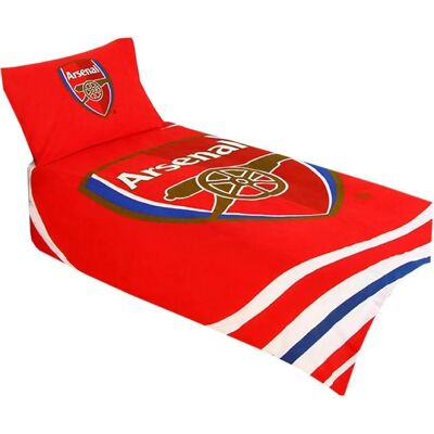 Arsenal FC Pulse Reversible Single Duvet Cover Set Arsenal FC Pulse Reversible Single Duvet Cover Set