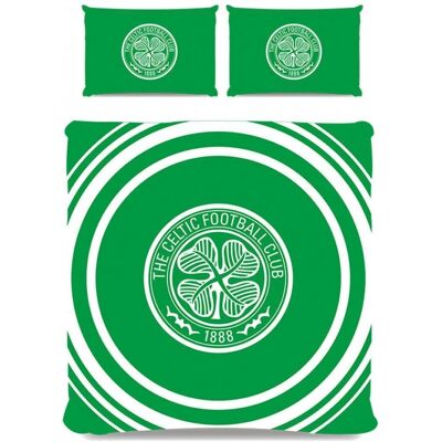 Celtic FC Double Duvet Set - Green, Crest, Reversible Celtic FC Double Duvet Set - Green, Crest, Reversible