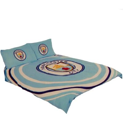 Manchester City FC Pulse Design - Double - Bedding Set Manchester City FC Pulse Design - Double - Bedding Set