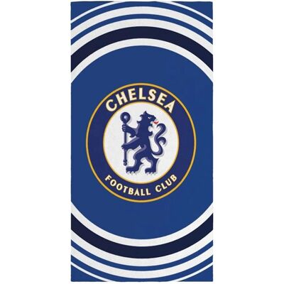 Serviette de plage en coton bleu Chelsea FC Pulse - Serviette de plage - Publicité Serviette de plage en coton bleu Chelsea FC Pulse - Serviette de plage - Publicité