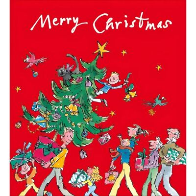 Woodmansterne Quentin Blake Christmas Cards - Pack of 5 Woodmansterne Quentin Blake Christmas Cards - Pack of 5