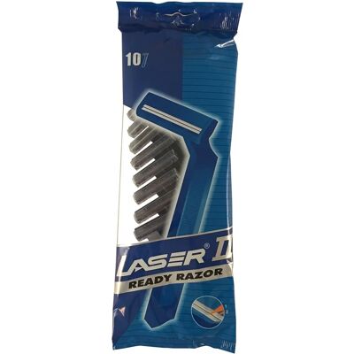 Laser II pour Hommes Rasoir - 10 pcs - Rasoir Laser II pour Hommes Rasoir - 10 pcs - Rasoir