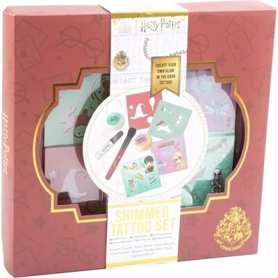 Sada Svítících Tetování Harry Potter - Set Tetování Sada Svítících Tetování Harry Potter - Set Tetování