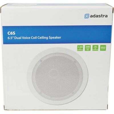 Yamaha DVC6.5 Dual Voice Coil Ceiling Speaker - Audio Equipment Yamaha DVC6.5 Dual Voice Coil Ceiling Speaker - Audio Equipment