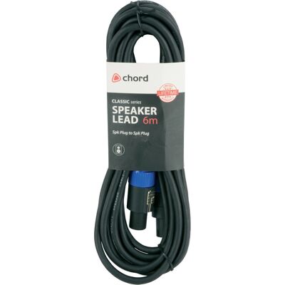 Chord Electronics - SPK-SPK600 - 6 m - Speakon to Speakon Speaker Lead Chord Electronics - SPK-SPK600 - 6 m - Speakon to Speakon Speaker Lead