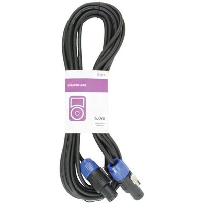 QTX Essential Speaker Lead Speakon - Speakon 6.0m QTX Essential Speaker Lead Speakon - Speakon 6.0m