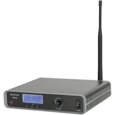 Citronic - Tuneable Dual UHF Beltpack - Wireless System Citronic - Tuneable Dual UHF Beltpack - Wireless System