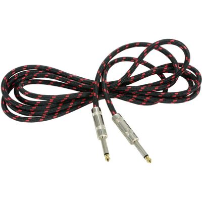 Câble audio Chord 190.286UK - 3m, 6,35mm, Noir, Rouge - Publicité Câble audio Chord 190.286UK - 3m, 6,35mm, Noir, Rouge - Publicité