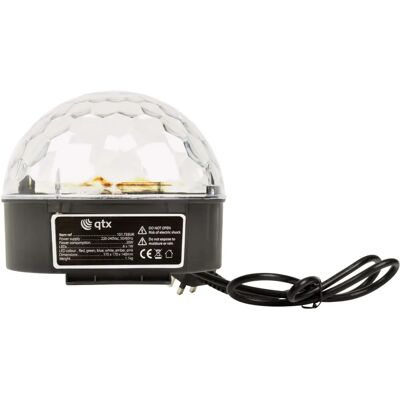 QTX Moonglow LED Light Effect - Sound, Multi-coloured, 6 LEDs - LED Light Effect QTX Moonglow LED Light Effect - Sound, Multi-coloured, 6 LEDs - LED Light Effect