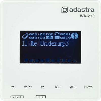 Adastra WA-215 - Wall Mount Amplifier & Media Player Adastra WA-215 - Wall Mount Amplifier & Media Player