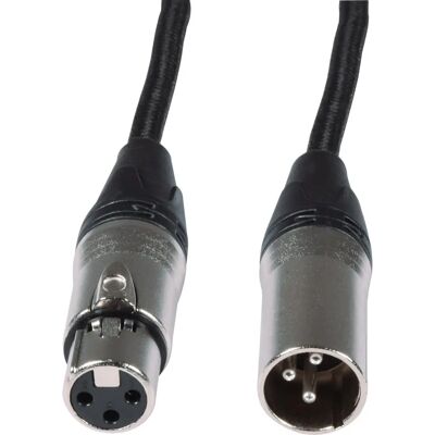 Cavo audio Citronic 190.266UK - 1,5 m XLR - Nero Cavo audio Citronic 190.266UK - 1,5 m XLR - Nero