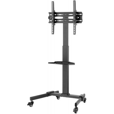 Av:Link 32-55" TV Trolley with Shelf - Adjustable & Mobile Av:Link 32-55" TV Trolley with Shelf - Adjustable & Mobile