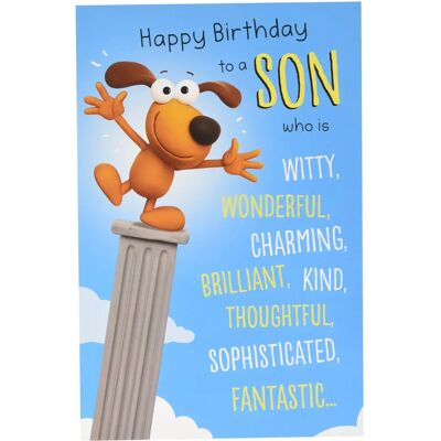Uk Greetings - 725742-0-1 - Carte d'anniversaire - Publicité Uk Greetings - 725742-0-1 - Carte d'anniversaire - Publicité