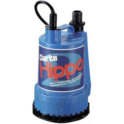 Clarke - Hippo Submersible Water Pump 7230023 - 110V 85 LPM - 6m Head - Pump Clarke - Hippo Submersible Water Pump 7230023 - 110V 85 LPM - 6m Head - Pump