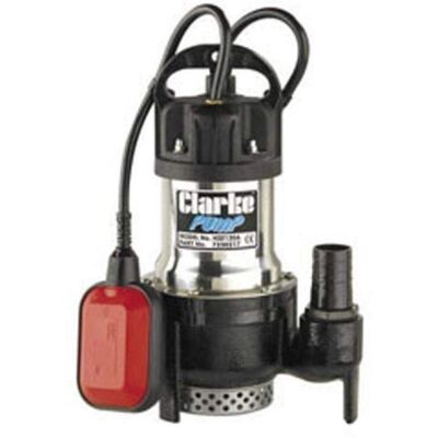 Clarke Hse130a 1¼" 283w 140lpm 7m Head Heavy Duty Submersible Pump Clarke Hse130a 1¼" 283w 140lpm 7m Head Heavy Duty Submersible Pump