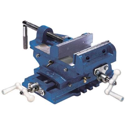 Clarke Ccv4c 4" Cross Vice - Heavy Duty, Blue Clarke Ccv4c 4" Cross Vice - Heavy Duty, Blue