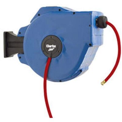 Clarke - Car15pc - 50ft - 3/8" Retractable - Air Hose Reel Clarke - Car15pc - 50ft - 3/8" Retractable - Air Hose Reel