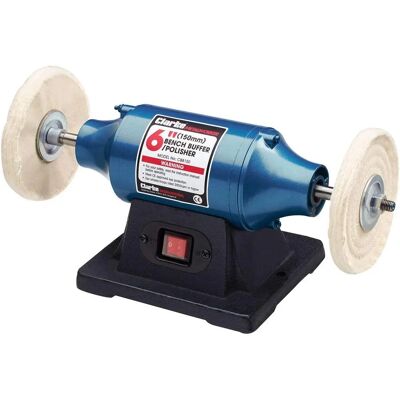 Clarke Cbb150 Bench Buffer - 150mm, 250W, Polisher Clarke Cbb150 Bench Buffer - 150mm, 250W, Polisher