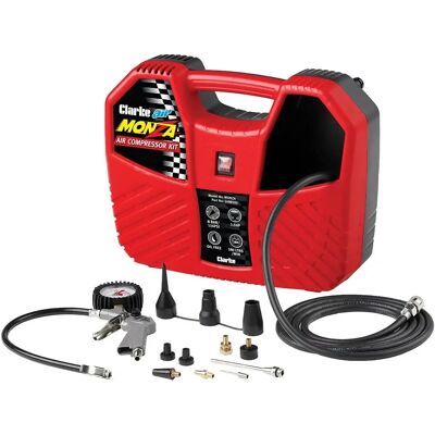Clarke Monza 6.35cfm 1.5hp Portable Oil Free Air Compressor - Air Compressor Clarke Monza 6.35cfm 1.5hp Portable Oil Free Air Compressor - Air Compressor