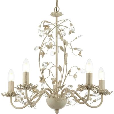 Netlighting Lullaby 5 Luce Multi Braccio Tenda - Design Floreale Industriale Netlighting Lullaby 5 Luce Multi Braccio Tenda - Design Floreale Industriale