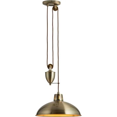 Suspension Plafonnier Polka Dome d'Endon Lighting Laiton Antique - Lampe Suspendue - Publicité Suspension Plafonnier Polka Dome d'Endon Lighting Laiton Antique - Lampe Suspendue - Publicité