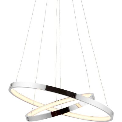 Netlighting Kline Chrome Pendant Light - Industrial Pendant Netlighting Kline Chrome Pendant Light - Industrial Pendant