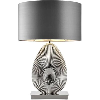 Lampa stołowa Netlighting Simeto z polerowanego niklu - Lampa biurkowa Lampa stołowa Netlighting Simeto z polerowanego niklu - Lampa biurkowa