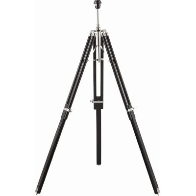 Lampadaire Tripod Endon - E27, 144cm, Acier & Bois - Éclairage intérieur - Publicité Lampadaire Tripod Endon - E27, 144cm, Acier & Bois - Éclairage intérieur - Publicité