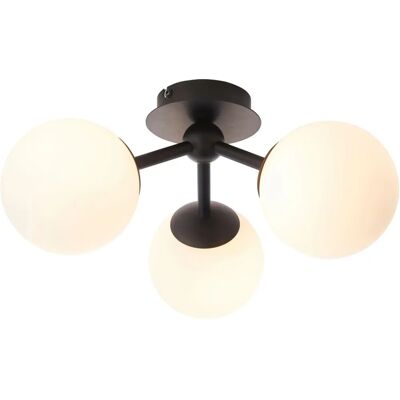 Luminaire Semi-Flush Endon Pulsa pour Salle de Bain - Éclairage de Plafond - Publicité Luminaire Semi-Flush Endon Pulsa pour Salle de Bain - Éclairage de Plafond - Publicité