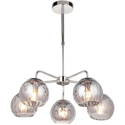 Plafonnier à Bras Multiples Endon Lighting Dimple - Style Moderne Classique - Publicité Plafonnier à Bras Multiples Endon Lighting Dimple - Style Moderne Classique - Publicité