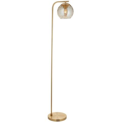 Lampe sur Pied Dimple de Netlighting Satin Laiton et Verre Champagne - Lampe sur Pied - Publicité Lampe sur Pied Dimple de Netlighting Satin Laiton et Verre Champagne - Lampe sur Pied - Publicité