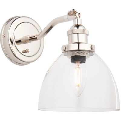 Endon - Hansen 97589 - Nickel Brillant - Lampe de table - Publicité Endon - Hansen 97589 - Nickel Brillant - Lampe de table - Publicité