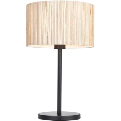 Endon Czarna Naturalna Trawa Morska Lampa Biurkowa Endon Czarna Naturalna Trawa Morska Lampa Biurkowa