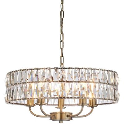 Endon Collection Lighting Clifton 5 Light Multi Arm Lamp - Ceiling Pendant Light Endon Collection Lighting Clifton 5 Light Multi Arm Lamp - Ceiling Pendant Light