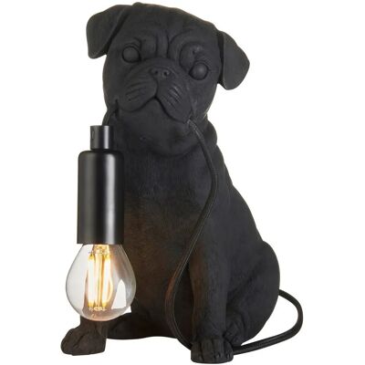 Endon - Pug Puppy Lampka biurkowa - Matowa czerń - 1x E14 Endon - Pug Puppy Lampka biurkowa - Matowa czerń - 1x E14