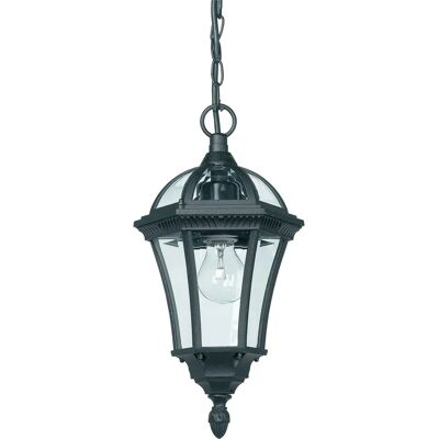Lanterna da soffitto esterna Drayton di Endon Lighting - Nero - IP44 - E27 Lanterna da soffitto esterna Drayton di Endon Lighting - Nero - IP44 - E27