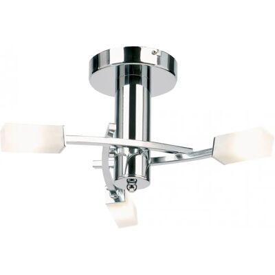 Endon Lighting Havana 3 Light Semi Flush Ceiling Light - Lampada da soffitto Endon Lighting Havana 3 Light Semi Flush Ceiling Light - Lampada da soffitto
