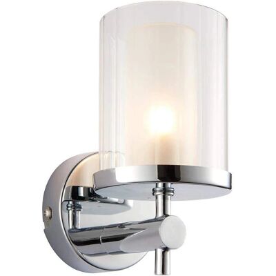 Applique Da Muro per Bagno Endon Lighting Britton 1 Luce - Cromo, G9, 15.5cm Applique Da Muro per Bagno Endon Lighting Britton 1 Luce - Cromo, G9, 15.5cm