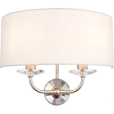 Luce da Parete Nixon 2 Luci Endon - Interno Candelabro Luce da Parete Nixon 2 Luci Endon - Interno Candelabro