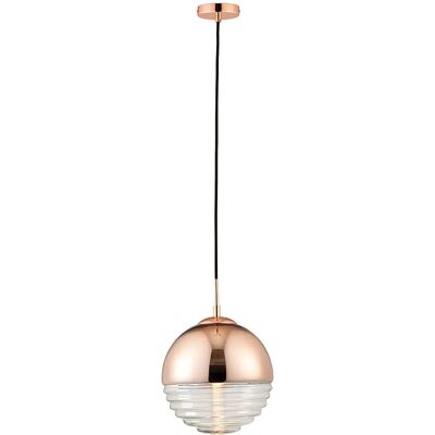 Ampoule Plafond Globe Paloma en Cuivre - Lampe Suspendue - Publicité Ampoule Plafond Globe Paloma en Cuivre - Lampe Suspendue - Publicité