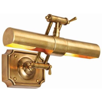 Interiors 1900 Lighting - Poole 2 Light Brass Wall Light - Wall Light Interiors 1900 Lighting - Poole 2 Light Brass Wall Light - Wall Light