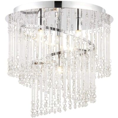 Netlighting Camille 4 Light Spiral Flush Ceiling Light - Ceiling Light Netlighting Camille 4 Light Spiral Flush Ceiling Light - Ceiling Light