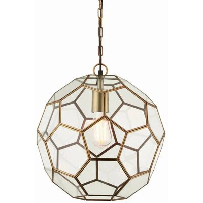Endon Miele Antyczny Mosiądz Sferyczny Lampa Sufitowa - Oświetlenie Endon Miele Antyczny Mosiądz Sferyczny Lampa Sufitowa - Oświetlenie