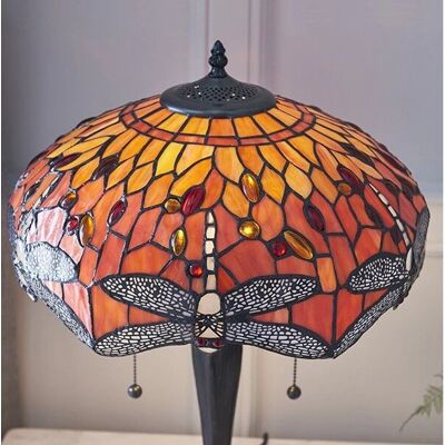 Interiors 1900 Lighting - Dragonfly Flame - Table Lamp Interiors 1900 Lighting - Dragonfly Flame - Table Lamp