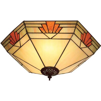Interiors 1900 Nevada Large Ceiling Flush Light - Ceiling Light Interiors 1900 Nevada Large Ceiling Flush Light - Ceiling Light